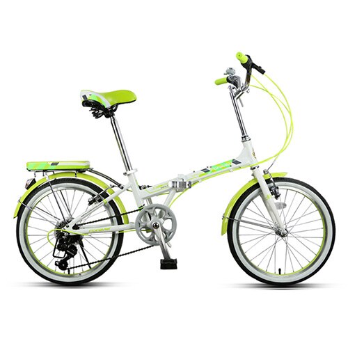 FOREVER Folding Bicycle 20* 1.75 Fat Tire Bike Dual V Brake Al Alloy Frame City Bikes for Men Women 7 Speed 20in Students Cycles easy-smart-way.myshopify.com