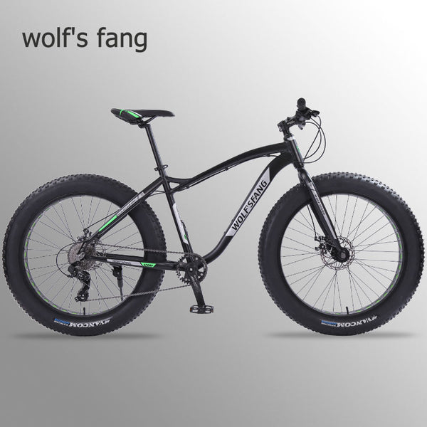 cyclewolf blackfoot mountainbike Wolf's fang new Bicycle Mountain bike 26 inch Fat Bike 8 speeds Fat Ti