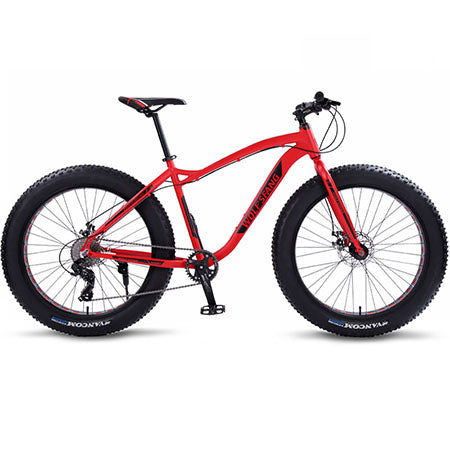 Wolf's fang new Bicycle Mountain bike 26 inch Fat Bike 8 speeds Fat Tire Snow Bicycles Man bmx mtb road bikes free shipping easy-smart-way.myshopify.com