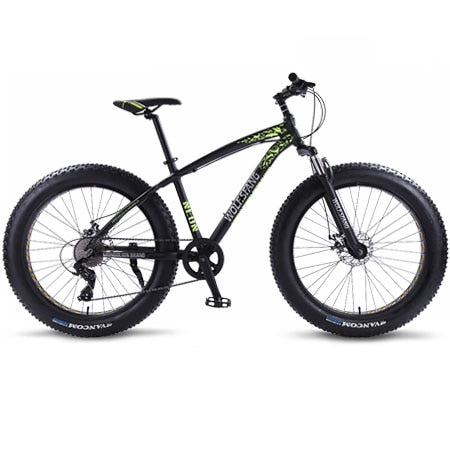 cyclewolf blackfoot mountainbike Wolf's fang new Bicycle Mountain bike 26 inch Fat Bike 8 speeds Fat Ti