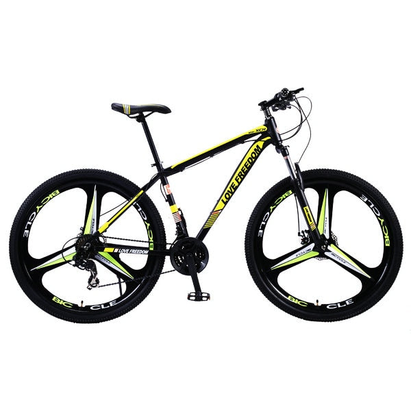 Love Freedom 21/24 Speed Aluminum Alloy Bicycle  29 Inch Mountain Bike Variable Speed Dual Disc Brakes Bike Free Deliver easy-smart-way.myshopify.com