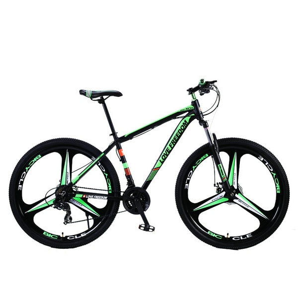 Love Freedom 21/24 Speed Aluminum Alloy Bicycle  29 Inch Mountain Bike Variable Speed Dual Disc Brakes Bike Free Deliver easy-smart-way.myshopify.com