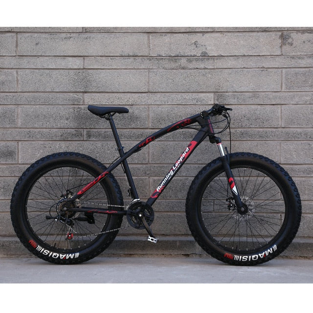 Fat Bike Speed Change Cross-country Mountain Bike, 4.0 Super Wide Tires, Snow Sand Bicycle, Male And Female Student Bicycle easy-smart-way.myshopify.com