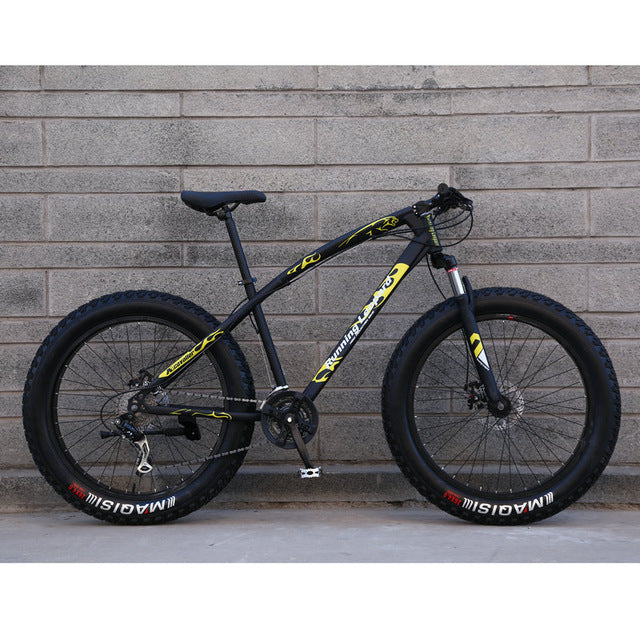 Fat Bike Speed Change Cross-country Mountain Bike, 4.0 Super Wide Tires, Snow Sand Bicycle, Male And Female Student Bicycle easy-smart-way.myshopify.com