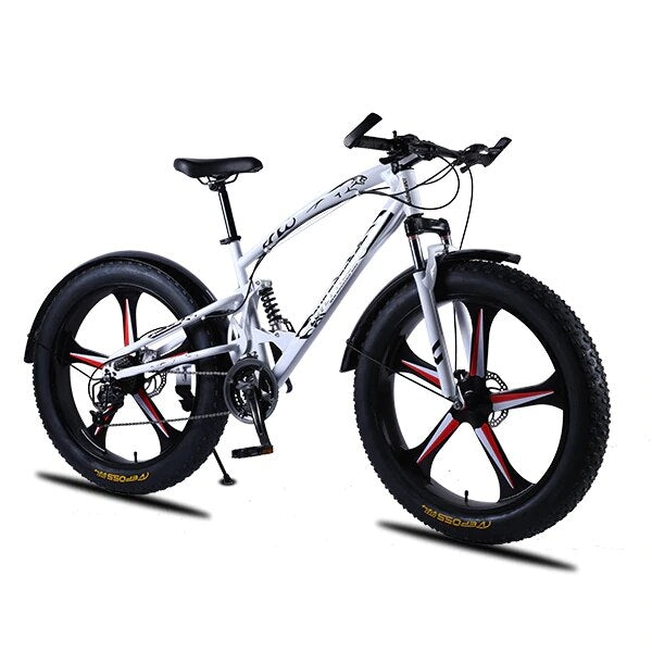 Love Freedom Top quality Bike 7/21/24/27 Speed 26 * 4.0 Fat Bike Shock Absorbers Bicycle Free Delivery Snow Bike easy-smart-way.myshopify.com