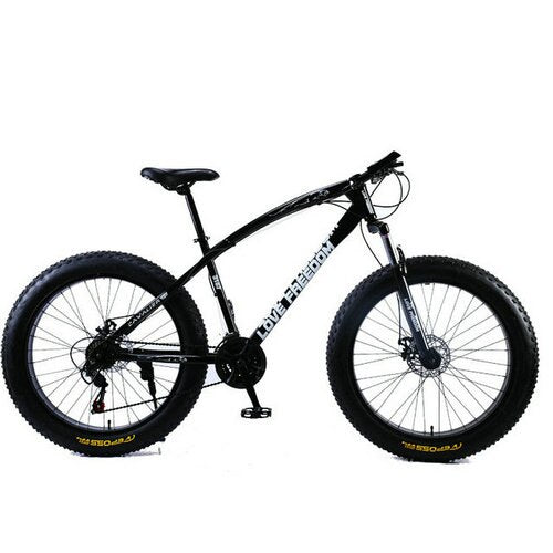 Love Freedom Top quality Bike 7/21/24/27 Speed 26 * 4.0 Fat Bike Shock Absorbers Bicycle Free Delivery Snow Bike easy-smart-way.myshopify.com