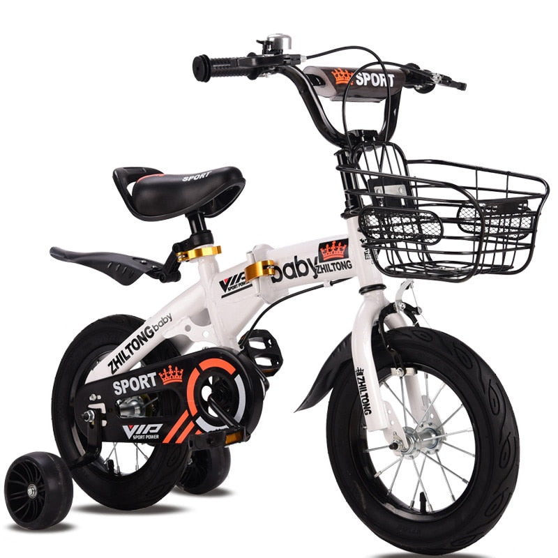 New children's bicycle Boys and girls cycling bike 12/14/16/18 inch folding kid's bicycle Light students bicycle easy-smart-way.myshopify.com