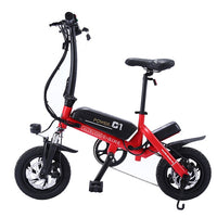 ALTRUISM C1 Smart Folding Electric Bike12inch Mini Electric Bicycle Ebike 36V Lithium Battery Super Mini E Bike 30km Maximum Bat easy-smart-way.myshopify.com