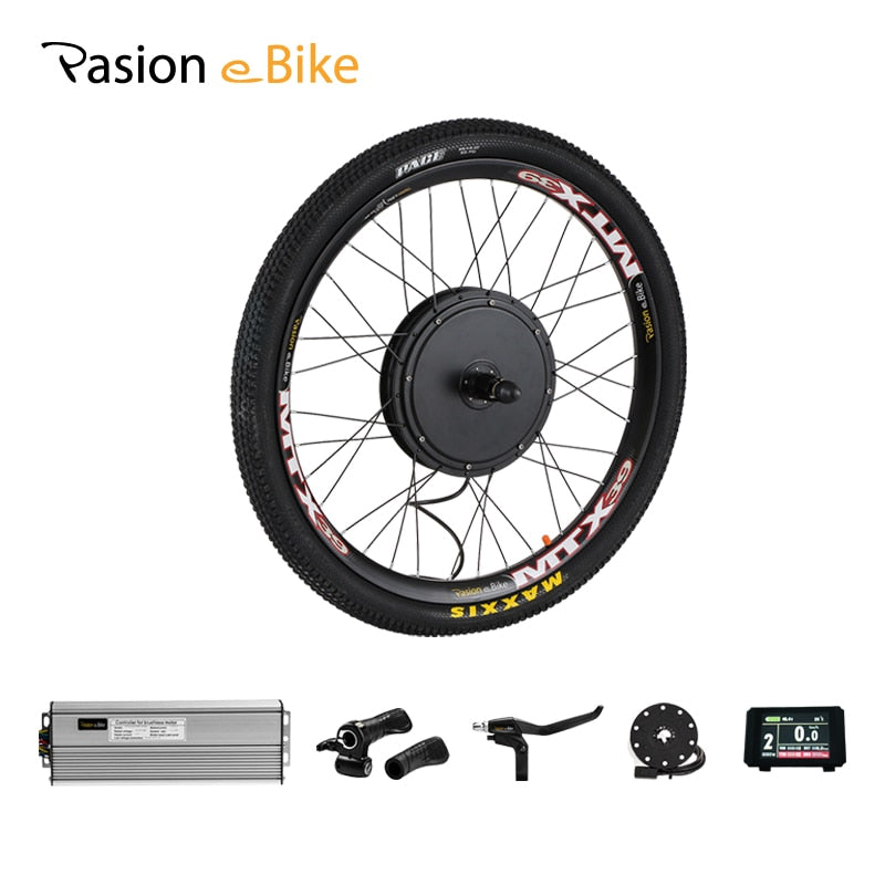 48V 1500W Cassette Motor Wheel 8/9 Speed Electric Bike Conversion Kit E Bike Set Electric Wheel for Bicycle Rear Hub Motor Wheel easy-smart-way.myshopify.com