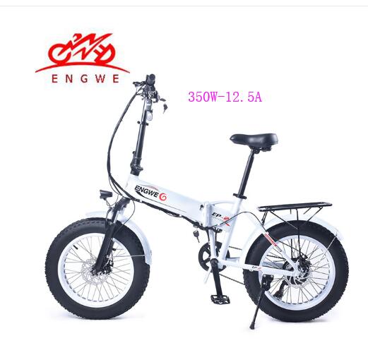 Electric bike 20*4.0inch Aluminum Foldable electric Bicycle 48V10A 500W 40KM/H 6Speed Powerful Fat Tire bike Mountain snow ebike easy-smart-way.myshopify.com