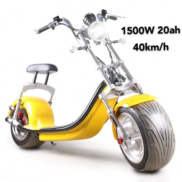 Europe Stock EEC/COC/CE EUROPE Citycoco 1000/2000W Electric Scooter 60v Electric Scooter Two Wheel Motorcycle Removable Battery easy-smart-way.myshopify.com