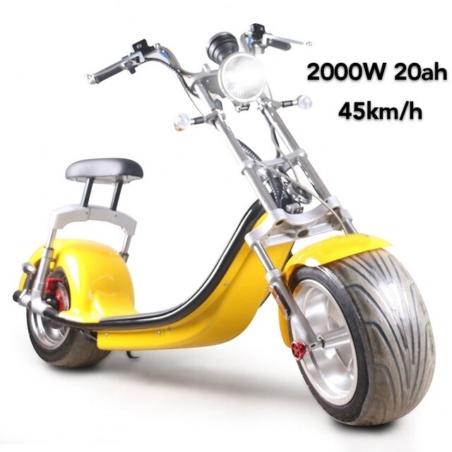 Europe Stock EEC/COC/CE EUROPE Citycoco 1000/2000W Electric Scooter 60v Electric Scooter Two Wheel Motorcycle Removable Battery easy-smart-way.myshopify.com