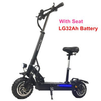 Powerful Electric Scooter 60V/3200W Electric Kick Scooter with 11inch on road / off road big fat wheel kick bike