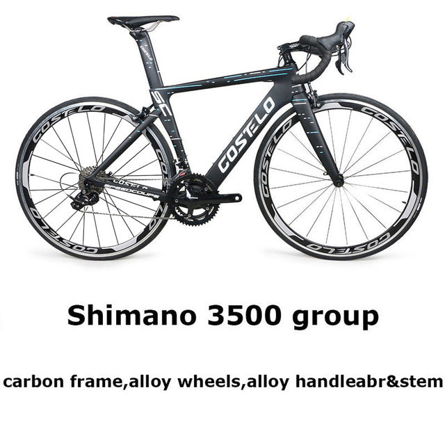 2019 Costelo Speedcoupe full carbon fiber road bike frame complete bicycle with 40mm wheels group cheap bike free shipping easy-smart-way.myshopify.com