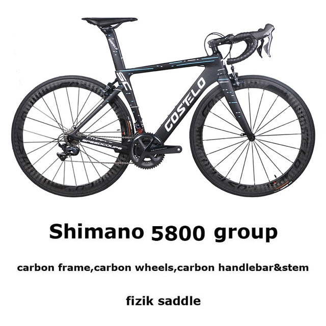 2019 Costelo Speedcoupe full carbon fiber road bike frame complete bicycle with 40mm wheels group cheap bike free shipping easy-smart-way.myshopify.com