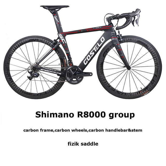 2019 Costelo Speedcoupe full carbon fiber road bike frame complete bicycle with 40mm wheels group cheap bike free shipping easy-smart-way.myshopify.com