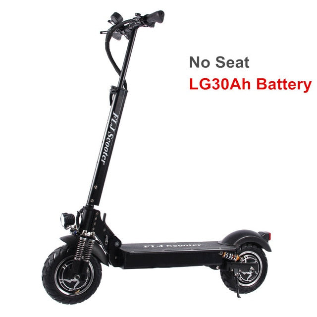 FLJ 2400W Adult Electric Scooter with seat foldable hoverboard fat tire electric kick scooter e scooter easy-smart-way.myshopify.com