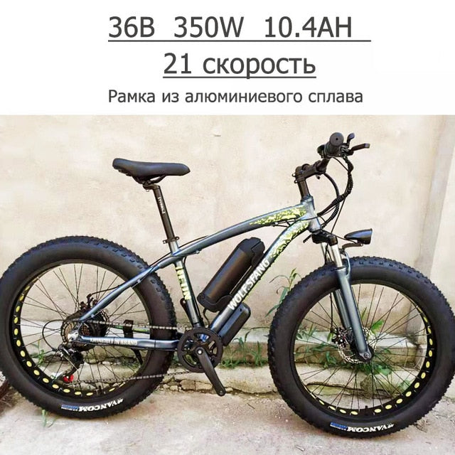 Wolf's fang Dual Disc Brake  Electric Bike City electric bike Lithium Battery Bicycle 48V500W 13AH ebike Ladies free delivery easy-smart-way.myshopify.com