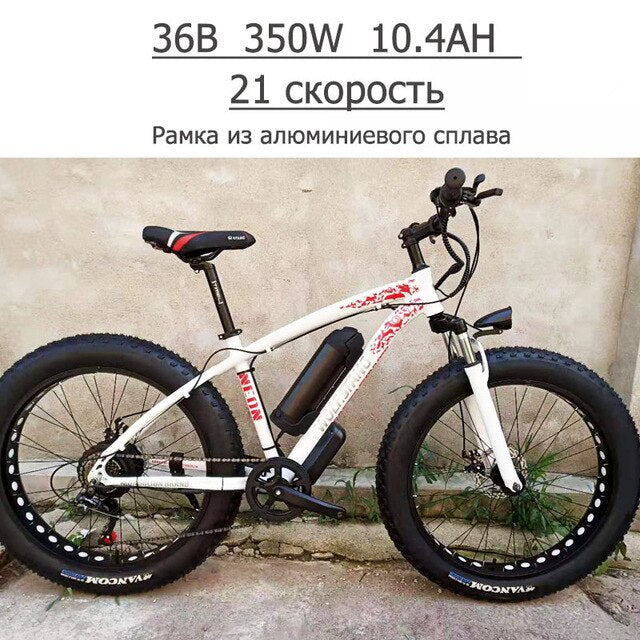 Wolf's fang Dual Disc Brake  Electric Bike City electric bike Lithium Battery Bicycle 48V500W 13AH ebike Ladies free delivery easy-smart-way.myshopify.com