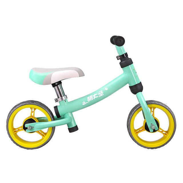 Montasen Children  Push Bike  for 1.5- 3 Year Old Kids High Carbon Frame Balance Cycle for Boy Girls to Walk  Mini Push Bicycle easy-smart-way.myshopify.com