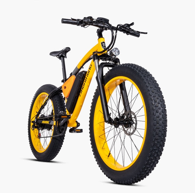 electric bike 500W  Snow bike Electric Bike Ebike 48 V electric bicycle Increase 26-inch fat tires bafang Electric machinery easy-smart-way.myshopify.com