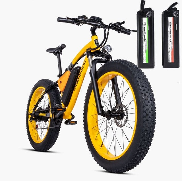 electric bike 500W  Snow bike Electric Bike Ebike 48 V electric bicycle Increase 26-inch fat tires bafang Electric machinery easy-smart-way.myshopify.com