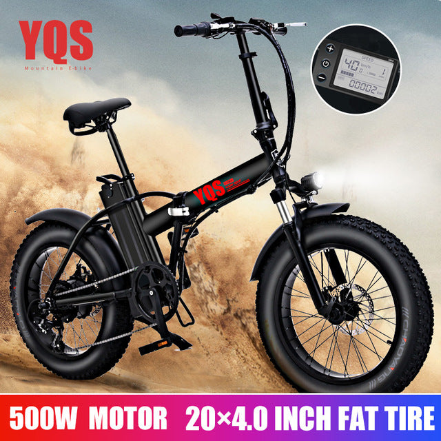 electric bike 1000W New Super Neve Snow bike  Electric Bike Ebike 48 V electric bicycle Increase tires easy-smart-way.myshopify.com
