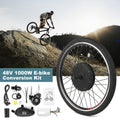 26x1.75'' Electric Bike Conversion Kit 1000W 48V Powerful Ebike Rear Wheel Brushless Controller Hub Electric Motor Wheel Kit easy-smart-way.myshopify.com