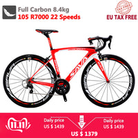 Carbon Road bike 700C Race Road Bike Carbon 8.4kg Bicycle Carbon Full Carbon Bicycle Racing with Shimano 105 R7000 Racing Bike easy-smart-way.myshopify.com