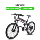 New electric bicycle 48V500W assisted mountain bicycle lithium electric bicycle Moped electric bike  ebike electric bicycle elec easy-smart-way.myshopify.com