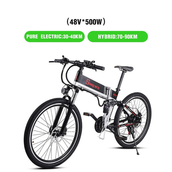 Shengmilo M80 electric bicycle 48V500W assisted mountain bicycle lithi