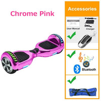 6.5 Inch Met Zak Rood Roze Self Balancing Scooter Elektrische Skateboard Hover Board Smart Balance Board Overboord Vespa easy-smart-way.myshopify.com