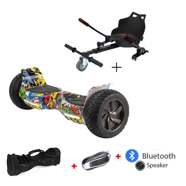8.5 inch  Hummer hoverboard electric scooter skateboard Gyroscope Self Balancing Scooter skateboard Bluetooth Hover Board easy-smart-way.myshopify.com