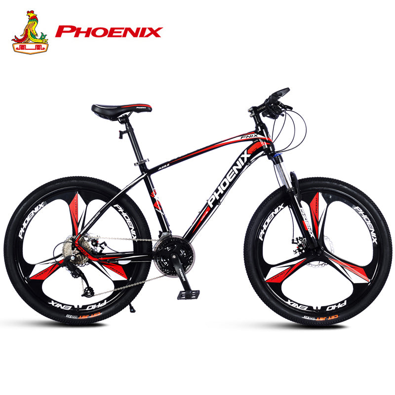 Phoenix Bicycle Motocross Micro-transfer 27 Speed Mountain Road Bike  Men Women Students Mountain Bicycle Disc Brake Racing Bike easy-smart-way.myshopify.com