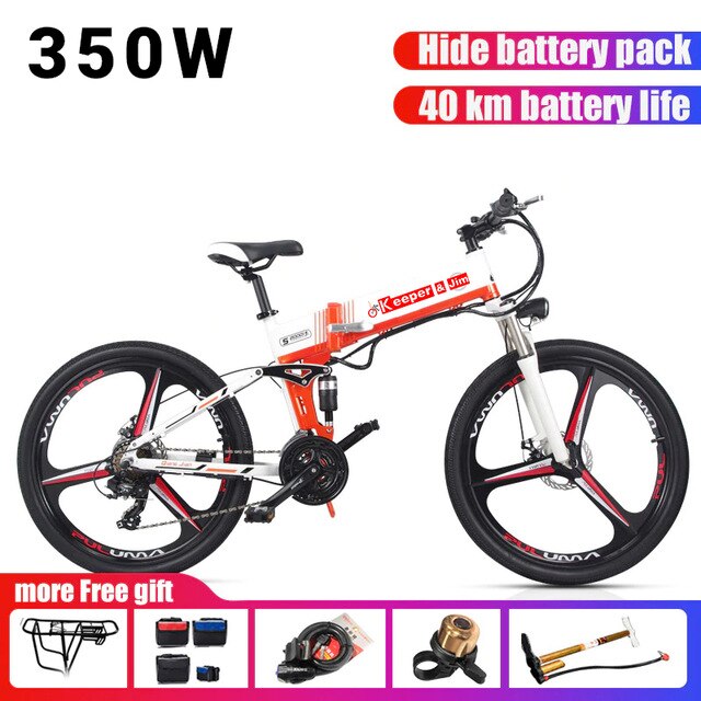 K&J Electric bicycle 500W 12.8AH 21-speed electric bicycle electric vehicle 26 "off-road electric bicycle easy-smart-way.myshopify.com