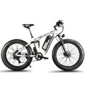 Cyrusher Upgrade XF800 750W 48V Electric Bike Full Suspension frame 7 Speeds widewheel road Bike outdoor smart speedometer Ebike easy-smart-way.myshopify.com