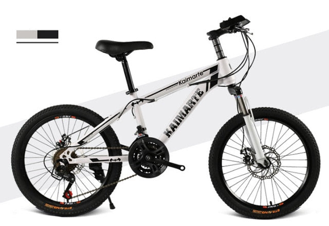 Children's bicycle 20inch 21 speed kids bike Children's variable speed mountain bike Two-disc brake bike various styles bicycle
