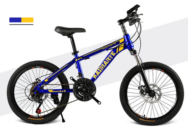 Children's bicycle 20inch 21 speed kids bike Children's variable speed mountain bike Two-disc brake bike various styles bicycle
