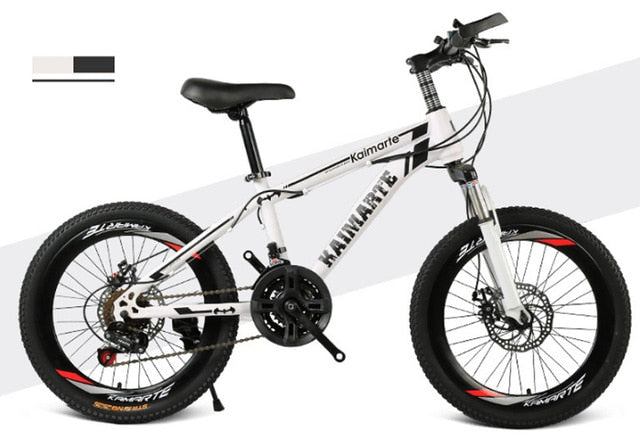 Children's bicycle 20inch 21 speed kids bike Children's variable speed mountain bike Two-disc brake bike various styles bicycle