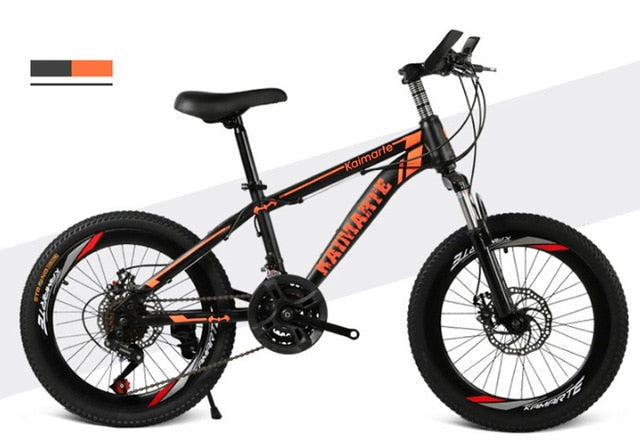 Children's bicycle 20inch 21 speed kids bike Children's variable speed mountain bike Two-disc brake bike various styles bicycle