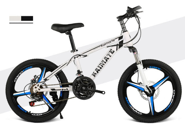 Children's bicycle 20inch 21 speed kids bike Children's variable speed mountain bike Two-disc brake bike various styles bicycle