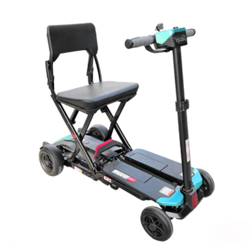 Portable Electric Scooter Four Wheels Electric Scooters One-Click Automatic Folding Electric Bike For Elderly/Disabled easy-smart-way.myshopify.com