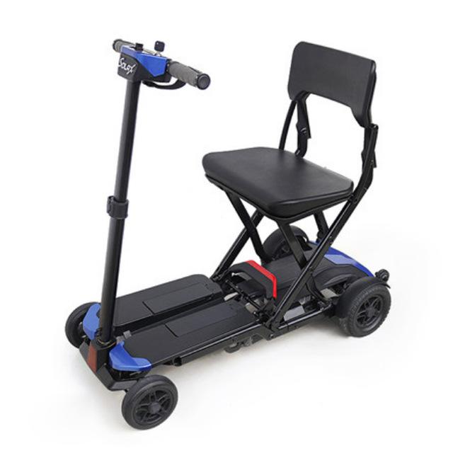 Portable Electric Scooter Four Wheels Electric Scooters One-Click Automatic Folding Electric Bike For Elderly/Disabled easy-smart-way.myshopify.com