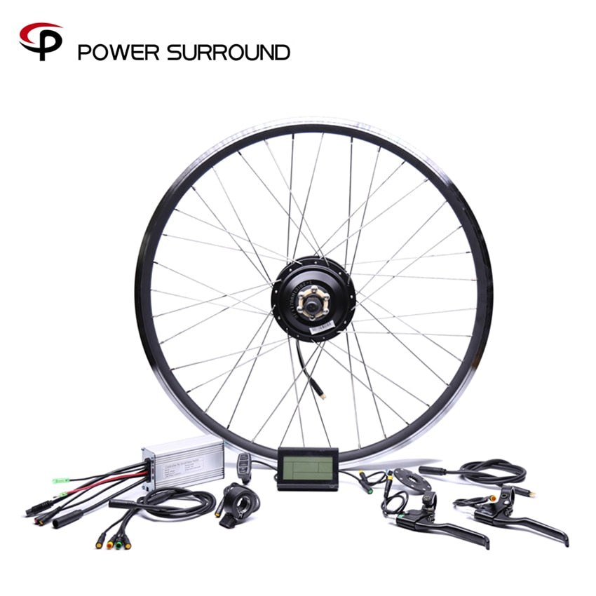 Waterproof 48v500w Bafang Rear Cassette Electric Bike Conversion Kit Brushless Hub Motors 20'' 26'' 28''Motor Wheel easy-smart-way.myshopify.com