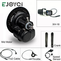 Tongsheng TSDZ 2 36V 48V 250W 350W 500W Torque Sensor XH18 Mid Drive Motor DIY Electric Bicycle Conversion Kit easy-smart-way.myshopify.com