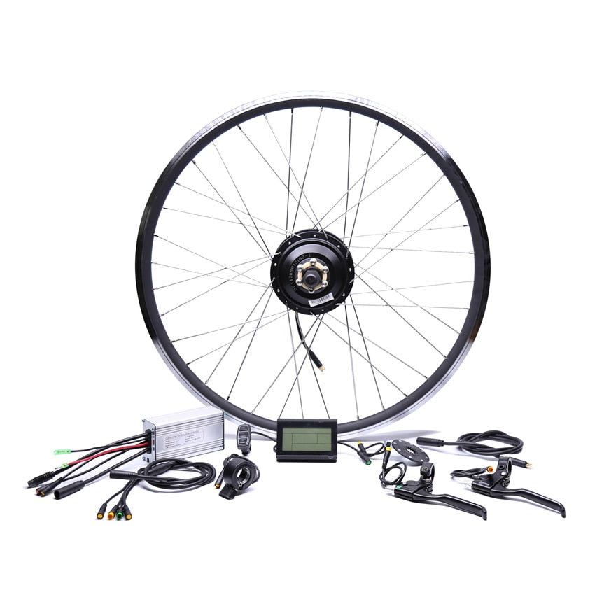 Waterproof 48v500w Bafang Rear Cassette Electric Bike Conversion Kit Brushless Hub Motors 20'' 26'' 28''Motor Wheel easy-smart-way.myshopify.com