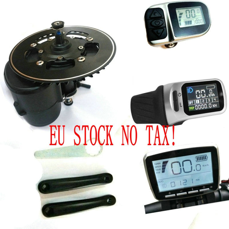 36V 48V 52V Tongsheng TSDZ2 DIY Conversion ebike Mid Drive Kit Motor,Torque Sensor  High Speed Electric Bike Motor easy-smart-way.myshopify.com