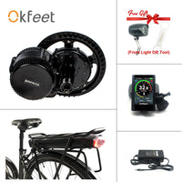 48V 750W Bafang BBS02  Mid Drive Motor Central Engine LG Cell Electric Bike Ebike Conversion Kit With  16Ah Battery easy-smart-way.myshopify.com