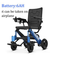 New Product CE Lightweight Portable Travel Aluminum Folding Lithium Battery Power Electric Wheelchair easy-smart-way.myshopify.com