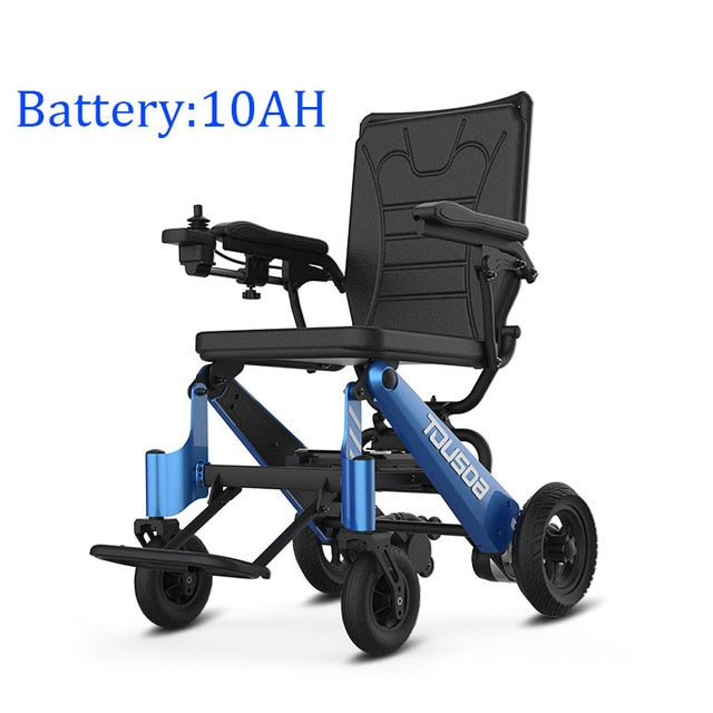 New Product CE Lightweight Portable Travel Aluminum Folding Lithium Battery Power Electric Wheelchair easy-smart-way.myshopify.com